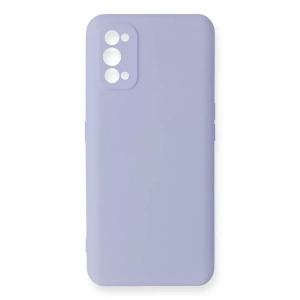Realme 7 Pro Kılıf Nano içi Kadife Silikon - Lila