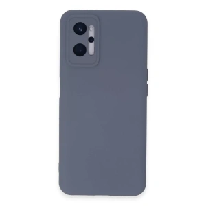 Realme 9i 4G Kılıf Nano içi Kadife Silikon - Gri
