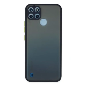 Realme C21Y Kılıf Montreal Silikon Kapak - Lacivert