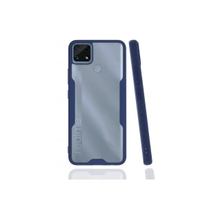 Realme C25 Kılıf Platin Silikon - Lacivert
