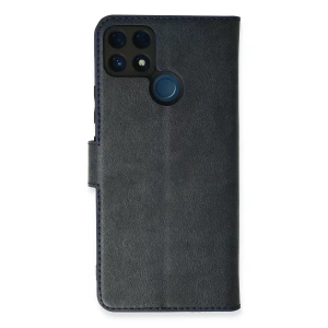 Realme C25 Kılıf Trend S Plus Kapaklı Kılıf - Lacivert