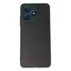 Realme C53 Kılıf Montreal Silikon Kapak - Yeşil