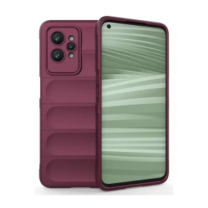 Realme GT2 Pro 5G Kılıf Optimum Silikon - Bordo