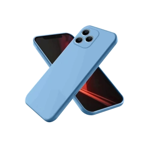 Realme Note 50 4G Kılıf First Silikon - Mavi