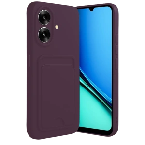 Realme Note 60 Kelvin Kartvizitli Silikon - Derin Mor