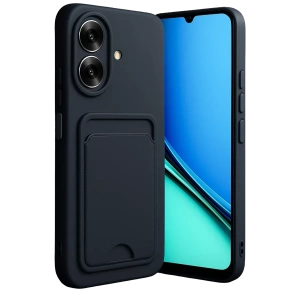 Realme Note 60 Kelvin Kartvizitli Silikon - Siyah