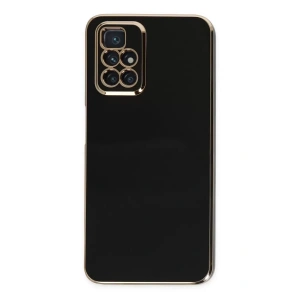 Redmi 10 2022 Kılıf Volet Silikon - Siyah