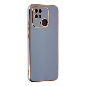 Redmi 10C Kılıf Volet Silikon - Mavi