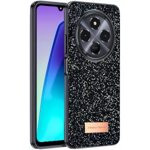 Redmi 14C Bright Simli Kapak - Siyah