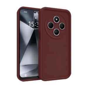 Redmi 14C Kılıf Viera Silikon - Bordo