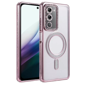 Redmi 15 4G Joke Simli Magneticsafe Kılıf - Pembe