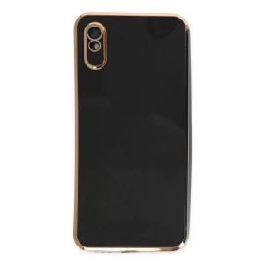 Redmi 9A Kılıf Volet Silikon - Siyah
