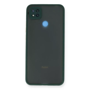 Redmi 9C Kılıf Montreal Silikon Kapak - Yeşil