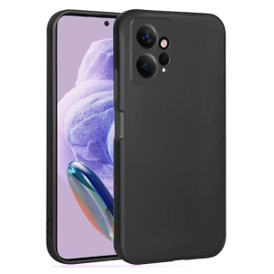 Redmi Note 12 4G Kılıf First Silikon - Siyah