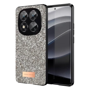 Redmi Note 14 Pro 5G Bright Simli Kapak - Gold