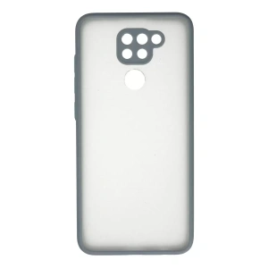 Redmi Note 9 Kılıf Montreal Silikon Kapak - Gri