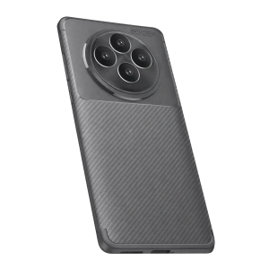 Reno 11 FS Kılıf Auto Focus Karbon Kapak - Gri