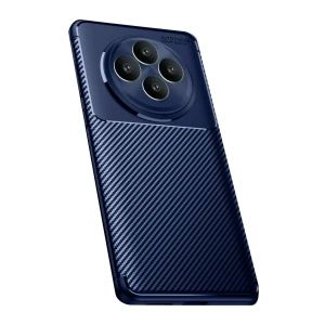 Reno 11 FS Kılıf Auto Focus Karbon Kapak - Lacivert