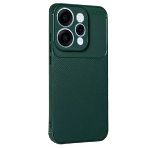 Reno 15 Auto Focus Karbon Kapak - Koyu Yeşil