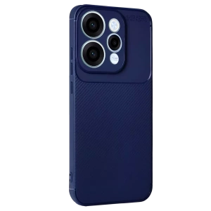 Reno 15 Auto Focus Karbon Kapak - Lacivert