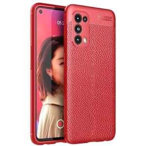 Reno 5 Kılıf Auto Focus Kapak - Kırmızı