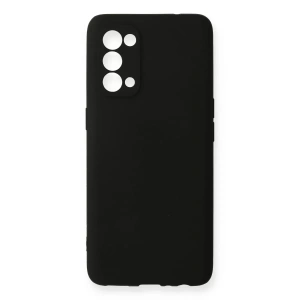 Reno 5 Pro Kılıf First Silikon - Siyah