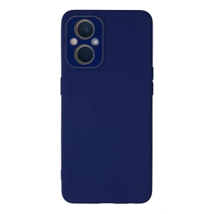 Reno 7 Lite Kılıf Lansman Glass Kapak - Sky Blue
