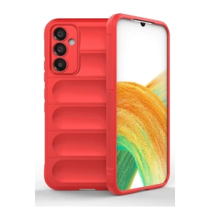 Samsung A36 Kılıf Optimum Silikon - Kırmızı