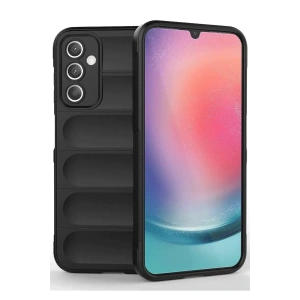 Samsung A36 Kılıf Optimum Silikon - Siyah