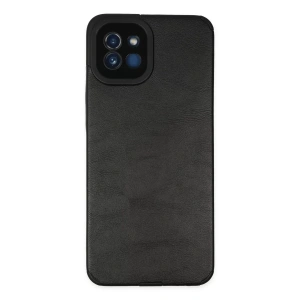 Samsung Galaxy A03 Kılıf Loop Deri Silikon - Siyah
