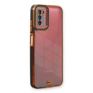 Samsung Galaxy A03S Kılıf Liva Lens Silikon - Siyah