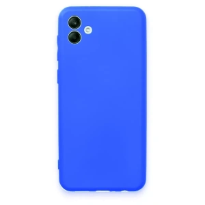 Samsung Galaxy A04 Kılıf First Silikon - Mavi