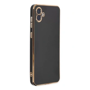 Samsung Galaxy A04 Kılıf Volet Silikon - Siyah