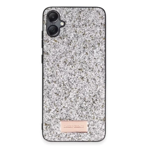 Samsung Galaxy A05 Bright Simli Kapak - Gümüş