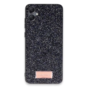 Samsung Galaxy A05 Bright Simli Kapak - Siyah