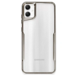 Samsung Galaxy A05 Kılıf Boyi Silikon Kapak - Titan Gri