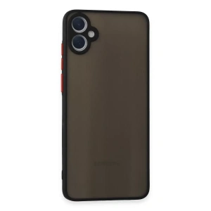 Samsung Galaxy A05 Kılıf Montreal Silikon Kapak - Siyah