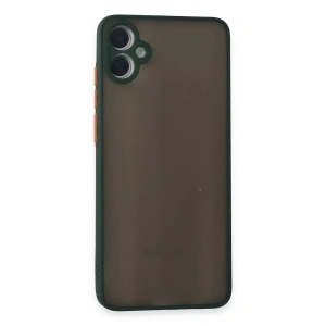 Samsung Galaxy A05 Kılıf Montreal Silikon Kapak - Yeşil