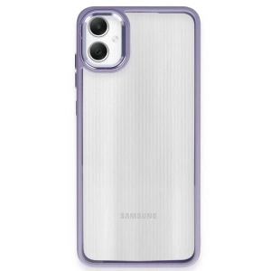 Samsung Galaxy A05 Kılıf Power Silikon - Lila
