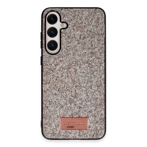 Samsung Galaxy A05S Bright Simli Kapak - Gold