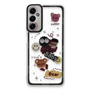 Samsung Galaxy A05S Kılıf Sweet Desenli Silikon Kapak - Sarı