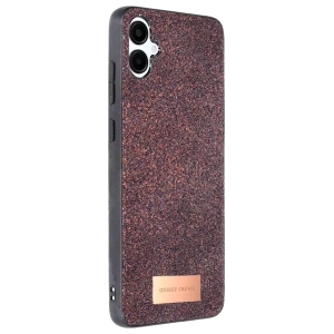 Samsung Galaxy A06 Bright Simli Kapak - Derin Mor