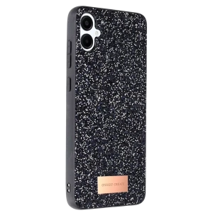Samsung Galaxy A06 Bright Simli Kapak - Siyah