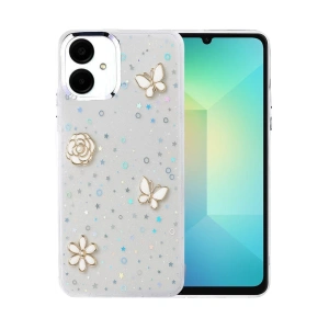 Samsung Galaxy A06 Fiyonk Desenli Kapak - Desen 10
