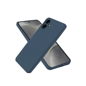 Samsung Galaxy A06 Kılıf First Silikon - Lacivert