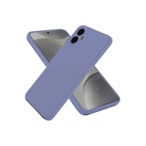 Samsung Galaxy A06 Kılıf First Silikon - Lila