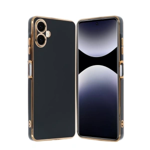 Samsung Galaxy A06 Kılıf Volet Silikon - Siyah