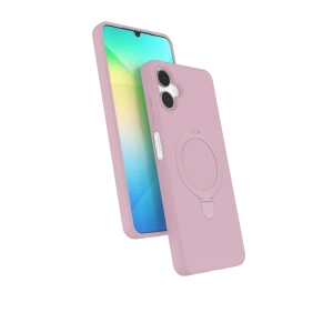 Samsung Galaxy A06 Regal Magsafe Standlı Kapak - Açık Pembe