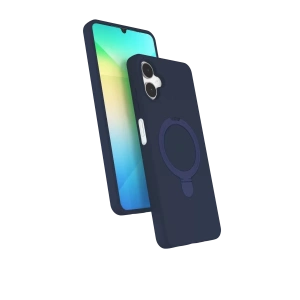Samsung Galaxy A06 Regal Magsafe Standlı Kapak - Lacivert