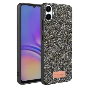 Samsung Galaxy A07 4G Bright Simli Kapak - Gold